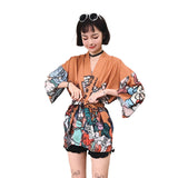 veste kimono courte