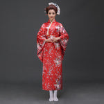 Kimono rouge femme