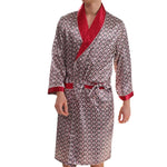 Peignoir Kimono Satin Homme