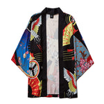 Veste Kimono 'Geisha Painting'